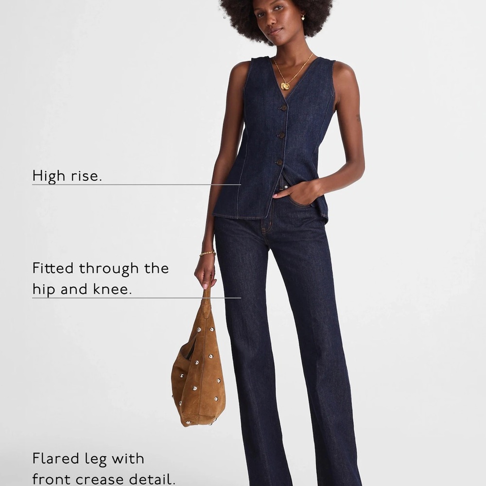 Women's Madewell Vintage Flare Jean - Picture 6 of 6